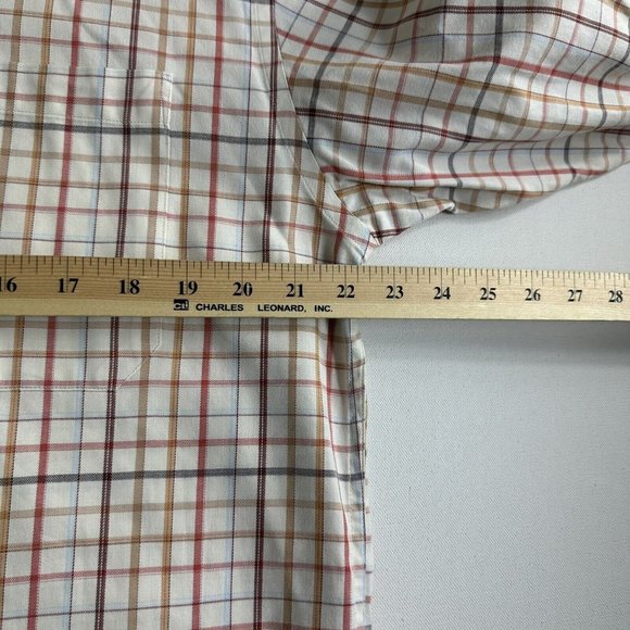 Pendleton Broadway Cloth Mini Plaid Cotton Button Down Shirt Mens Size‎ Large - Picture 8 of 9